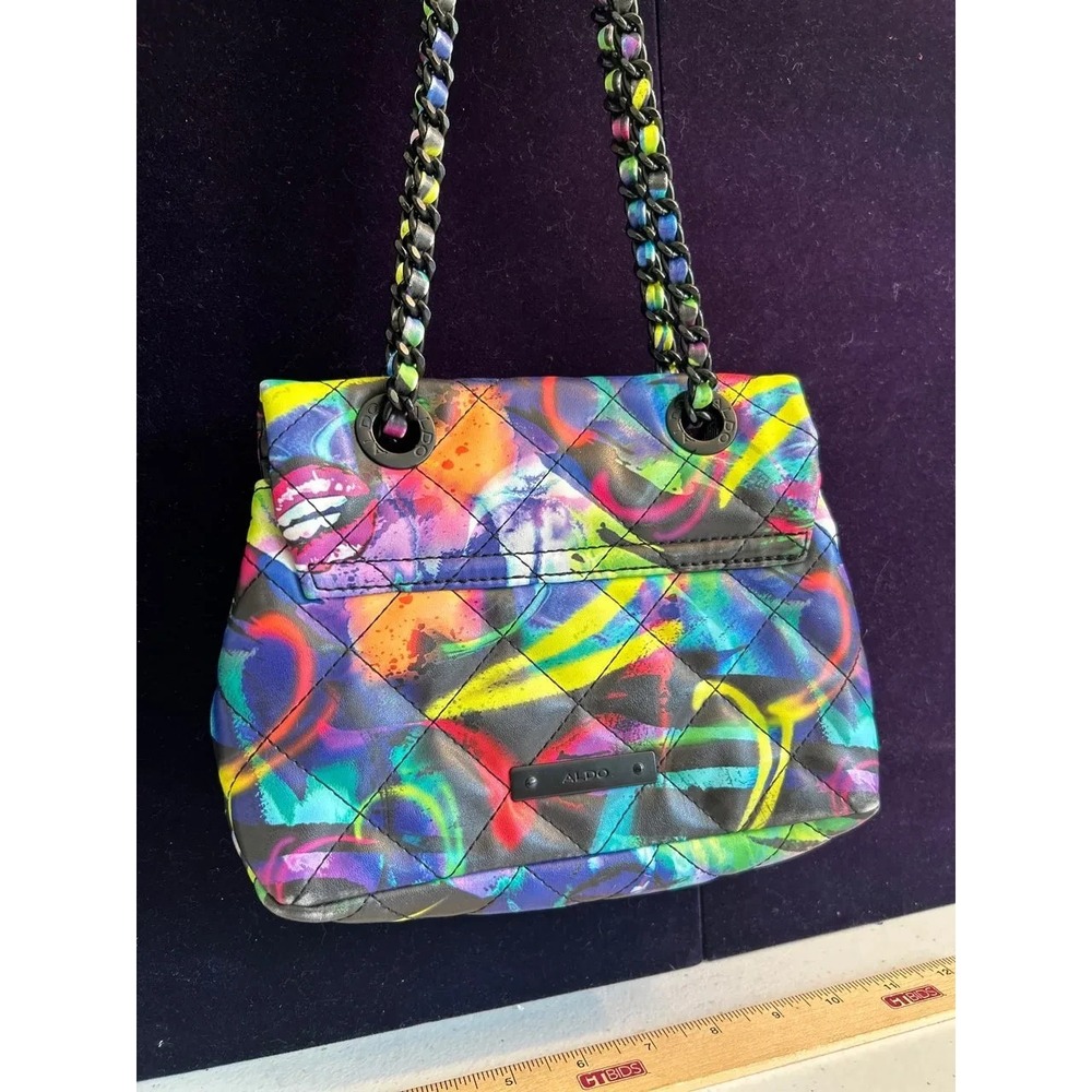 Aldo Multi-Colored Small Handbag - Picture 3 of 4
